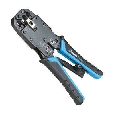 Crimpatrice per connettori RJ11 RJ12 RJ22 e RJ45 CP376KX - Proskit