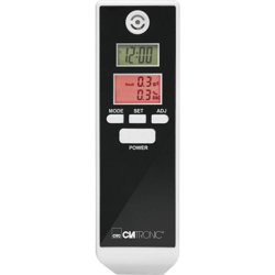 Clatronic AT 3605 Etilometro Bianco, Nero 0.0 fino a 1.9 ‰ incl. display, Visualizzazione diverse unità, Ora, Indicator en oferta