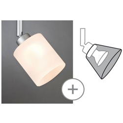 Paulmann Vetro Cilindro Bianco Decosystems Zyli 600.04 en oferta