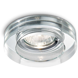 Ideal Lux Faretto A Incasso Blues Fi1 Round Trasparente 50W Attacco Gu10 083254 características