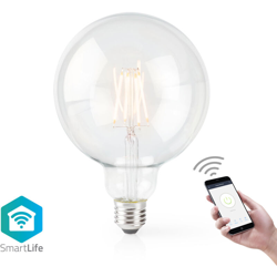 Lampadina con Filamento LED Smart Wi-Fi | E27 | 125 mm | 5 W | 500 lm NE550704152 - Nedis - KASANOVA en oferta