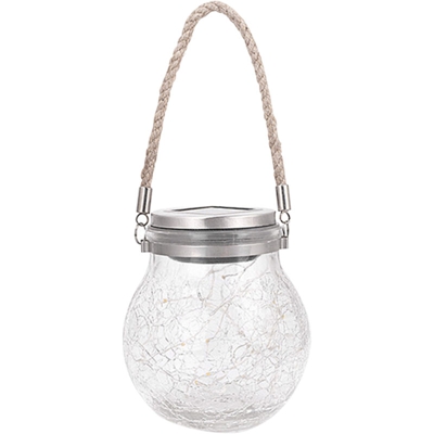 pot crepa luce solare XSMY-009 LED della stringa di luce Mason tappi di bottiglia vaso solare puo lampada solare - ASUPERMALL