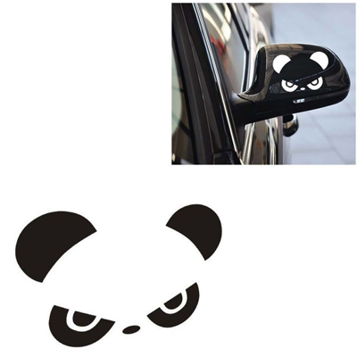 Panda adesivi specchio serbatoio adesivi auto una coppia bianca - ASUPERMALL