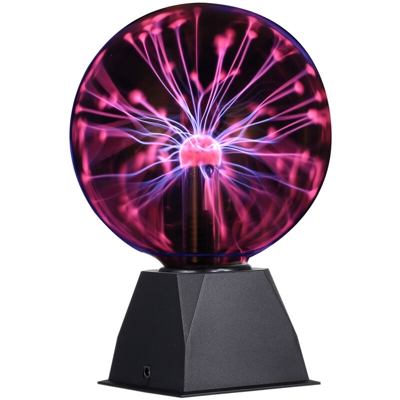 D C5 V 8 W 8 pollici touch sfera dello ione elettrostatica lampo USB lampada alimentato - ASUPERMALL