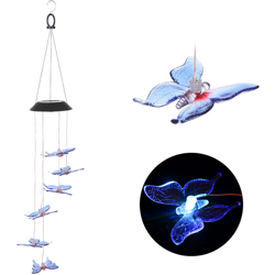 Campana a vento solare, 2V 0.6W, farfalla - ASUPERMALL características