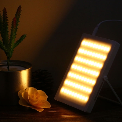 Fototerapia luce solare simulata lampada umore terapia emozionale USB lampada alimentato regolabile 6500K 160-SAD - ASUPERMALL