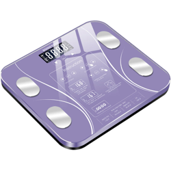 bilance per uso casalingo intelligenti, 290X260MM, modelli di batteria, viola senza spedizioni di batterie - ASUPERMALL precio