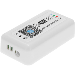 12V-24V LED RGB controller WiFi per luce di striscia 5050/3538 RGB LED / lampadina 3 canali Smartphone per iOS / Android per il controllo APP con en oferta
