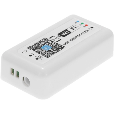 12V-24V LED RGB controller WiFi per luce di striscia 5050/3538 RGB LED / lampadina 3 canali Smartphone per iOS / Android per il controllo APP con