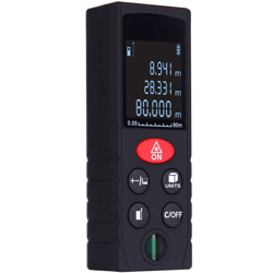 Mini telemetro laser con bolla orizzontale, alta precisione 80m, KXL-D80 - ASUPERMALL precio