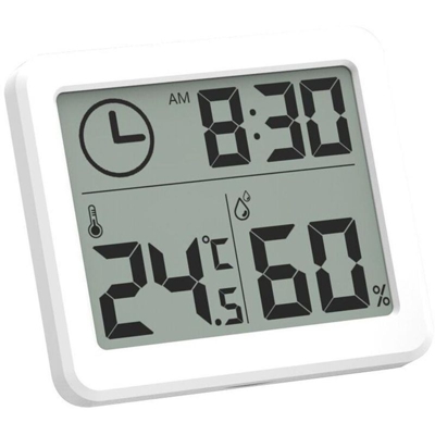LCD digitale dell'interno del termometro in camera di umidita di temperatura del tester del calibro termo-igrometro casa termometro igrometro