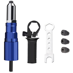 strumento di inserimento dado pistola rivettatrice pistola rivettatrice elettrica filettato 2,4 millimetri-4,8 millimetri - ASUPERMALL precio