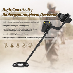 Lcd rivelatore metalli dal Nugget Gold Digger Treasure Hunter, ricercatore multifunzionale impermeabile di rilevazione Folding Shovel - ASUPERMALL en oferta