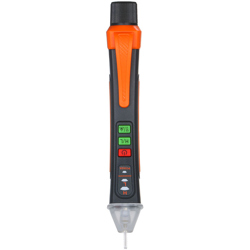 NJTY portatile senza contatto di tensione CA del tester della penna a forma di V ~ Detector allarme con il suono e allarme Luce e torcia LED e penna precio