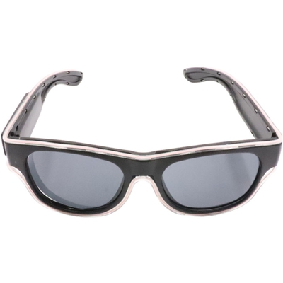 YJ011 standard di lenti per occhiali LED di colore 10 opzionalmente nero USB wireless bicchieri Sparkler del partito di ricarica bicchieri decorati