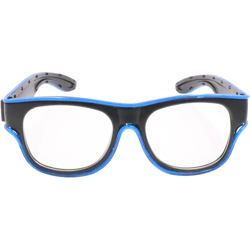 Standard LED YJ012 delle lenti degli occhiali 10 colore trasparente opzionale USB wireless bicchieri Sparkler del partito di ricarica bicchieri en oferta