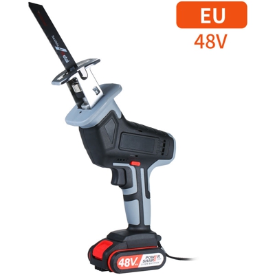 Alternativi elettrico sega 48VF ??Cordless Li-ion Sega Fast Charger for Wood taglio di metalli a velocita variabile e senza attrezzi Lama Cambio 21V