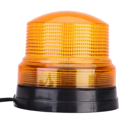 Veicolo Ambra TIROL High Power Car Flash LED singolo Luce d'avvertimento con supporto magnetico Beacon Strobe emergenza spia di allarme - ASUPERMALL