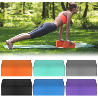 Ad alta densita di mattoni arancione verde EVA Yoga - ASUPERMALL