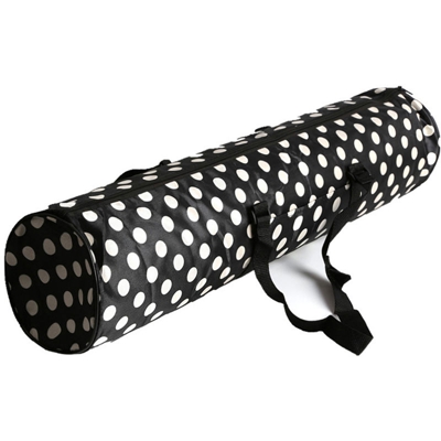 Zaino yoga mat, punti bianchi e neri - ASUPERMALL