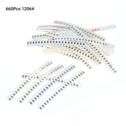 resistenza resistore componente pacchetto 660Pcs 1206 - ASUPERMALL precio