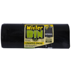 Sacco Immondizia Legacci Nero 50X 60 pz.20 Mr.Bin - MISTER BIN características