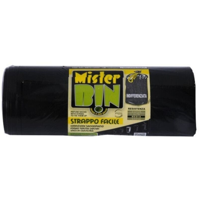 Sacco Immondizia Legacci Nero 50X 60 pz.20 Mr.Bin - MISTER BIN