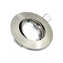 FARETTO DA INCASSO IN LEGA DI ALLUMINIO ORIENTABILE ACCIAIO GL - Gigra Line en oferta