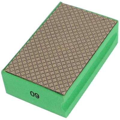 a14111100ux0547 Tampone per Lucidatura Manuale, Verde - Sourcingmap