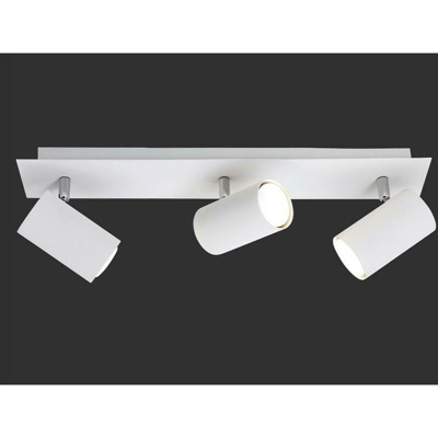 Trio Lighting Italia Marley 3 Spots Da Soffitto Attacco Gu10 35W In Metallo Colore Bianco 802400301