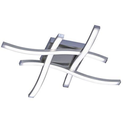 ITALIA PLAFONIERA ROUTE LED DA SOFFITTO LUCE CALDA 3000K COLORE NICHEL OPACO R62474107 - Trio Lighting características