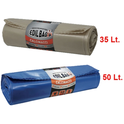 Buste brixo raccolta differenziata edil bag confezione da 10 pezzi dimensioni cm 50x80