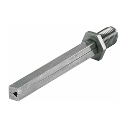 FDW profilo pin galv. 4-KT. 10mm L.100mm L.100mm - Hoppe en oferta