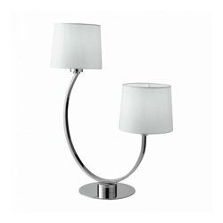 Intec - LUME ASTORIA CROMO 2XE27 42,5X58,5CM características