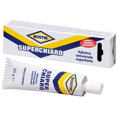 Adesivi Bostik Superchiaro Tubetto Gr. 50 Cf.24Pz