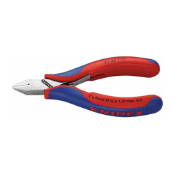 KNIPEX Fresa laterale elettronica lucidata a specchio con manicotti multicomponente 115 mm características