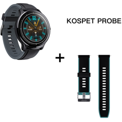 SONDA intelligente vigilanza dello schermo IPS rotonda Full Touch 1.3 pollici Sanita Sport intelligente Dual Watch Colorful Cinturino del silicone características