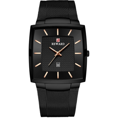 Reward - RICOMPENSA RD62009M Movimento al quarzo uomini della vigilanza 3ATM impermeabile Luxury Business semplice orologio da polso ultra sottile