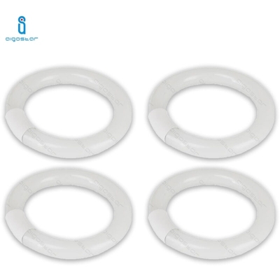 LAMPADA FLUORESCENTE G10Q CIRCOLARE T9 22W TUBO ANELLO LUCE FREDDA 4 PEZZI - Aigostar