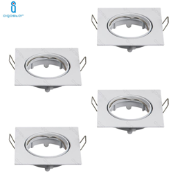 Aigostar - PORTALAMPADA PORTA FARETTO QUADRATO GU10 MR16 BIANCO 4 PEZZI características