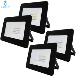 4x FARO LED SLIM PROIETTORE 20W SMD 6400K BIANCO FREDDO IP65 DA ESTERNO AIGOSTAR precio