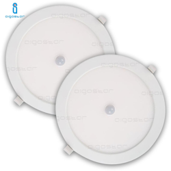 2 Faretti Pannello Led Da Incasso 24W Con Sensore Di Movimento Integrato Aigostar características