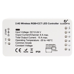 Controller striscia luminosa, supporto controllo app per telefono cellulare, DC12-25V, Zigbee - GLEDOPTO características