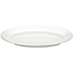 Saturnia Piatto Ovale 23cm Tivoli Bianco en oferta