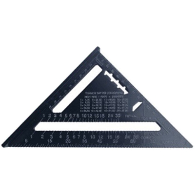17CM triangoli neri righello Internazionale (A10D04) - ASUPERMALL