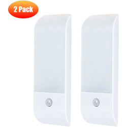 DC5 V 1W intelligente di controllo della luce di induzione del corpo effetto motivo 12 lampade LED 3 notte luce del Governo disegno calda luce bianca precio