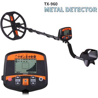 TIANXUN professionale sotterraneo metal detector ad alta sensibilita sotto terreno Oro Argento Rivelatore Stud Finder Gioielli Digger Treasure Hunter