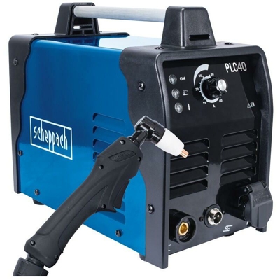 Taglierina Al Plasma Aria Compressa Taglio Fino A 12 Mm Scheppach Plc40