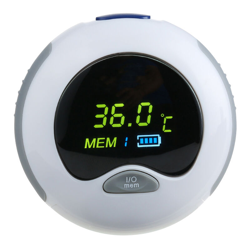 Termometro, termometro digitale a infrarossi, bianco - ASUPERMALL precio