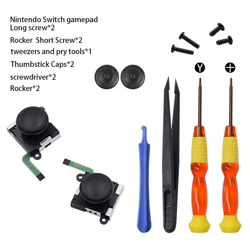 Nintendo maniglia interruttore smonta l'attrezzo a vite gioia-con 3D joystick maniglia 12in1 - ASUPERMALL precio